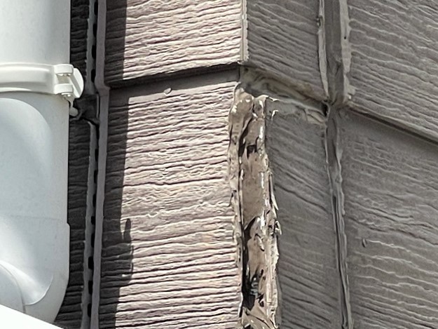 サイディング　亀裂